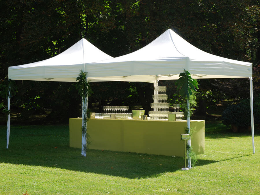 Pop Up Marquee for wedding 3x3m