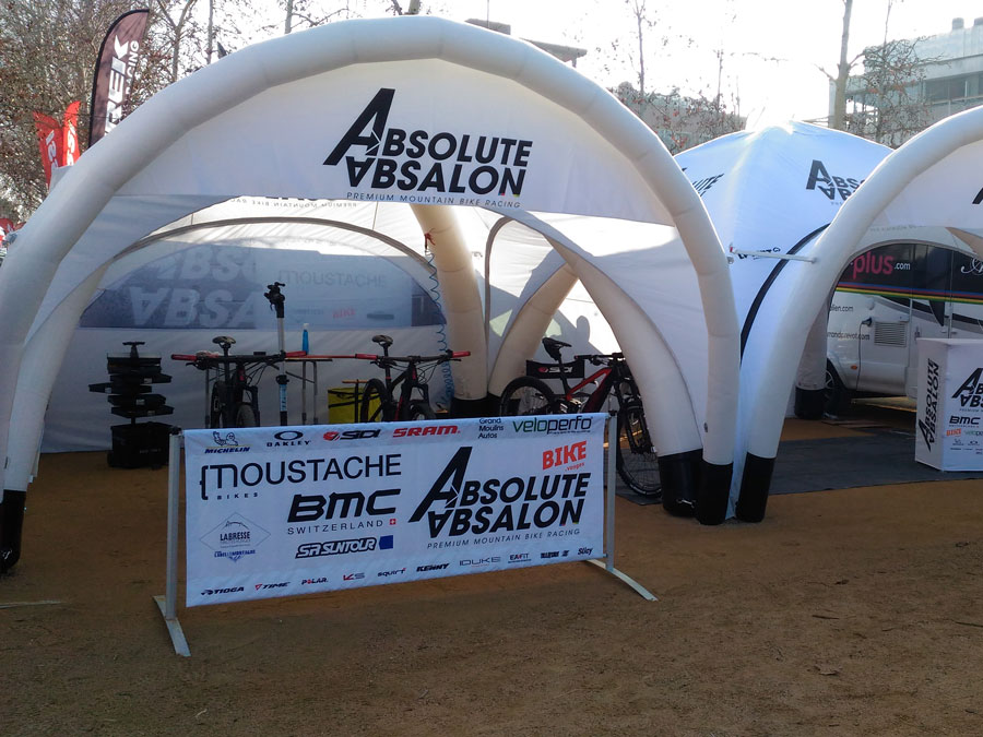 Absolute Absalon Airmonster Inflatable tent 4x4