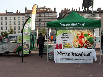 Fully printed Pop Up gazebo for Pierre Martinet 3x3m CO.