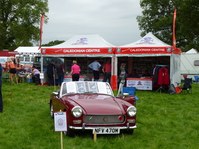 Two folding marquees for MG Car Club